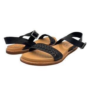 Kork-Ease Yucca Sandals, Black, Size 11